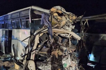 На півдні Алжиру зіткнулися два автобуси, 12 загиблих, 46 поранених