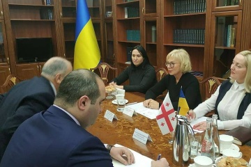 Денісова обговорила з новим послом Грузії права людини на окупованих територіях