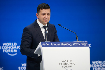 Zelensky interviene en el Foro Económico de Davos