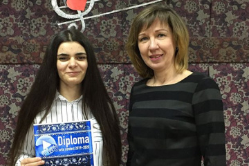 Школьница из Краматорска победила в Международном интернет-конкурсе искусств в Италии