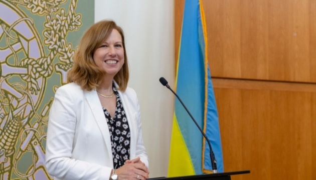 Neue Geschäftsträgerin von US-Botschaft: Politik der Unterstützung der Ukraine bleibt nach Wechsel in Botschaft unverändert