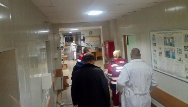 До київського госпіталю доставили 9 поранених бійців