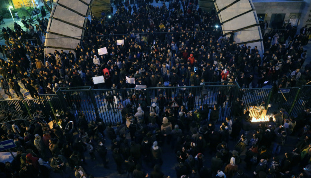 В Иране возобновились протесты из-за катастрофы самолета МАУ