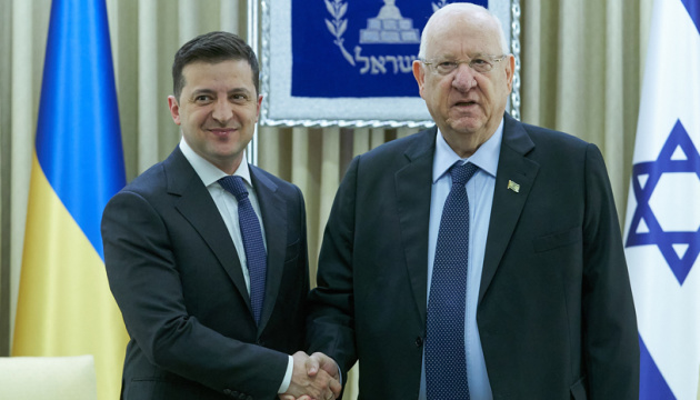 Zelensky expects to increase trade turnover with Israel up to $2 bln in short term