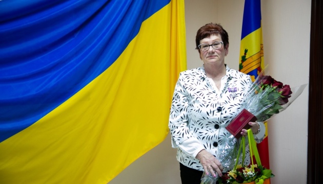 Голові жіночої громади українок Молдови вручили орден княгині Ольги