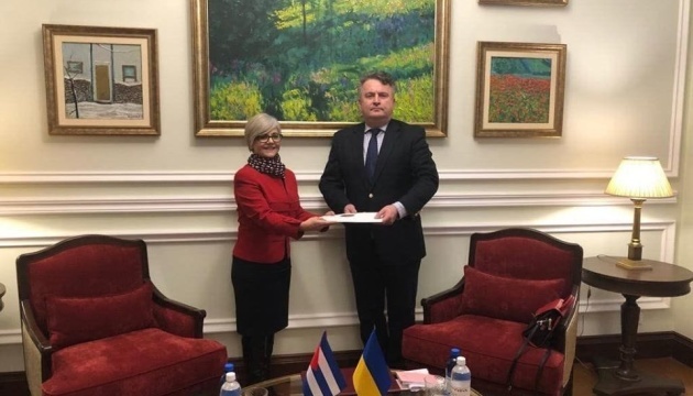 Cuba’s new ambassador begins diplomatic mission in Ukraine