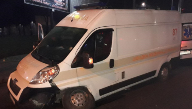 У ДТП у Львові постраждали троє медиків швидкої допомоги