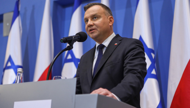 President of Poland: Ukraine's territorial integrity must be restored