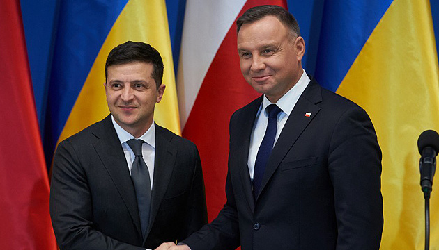 Zelensky, Duda discuss global response to Russia's actions