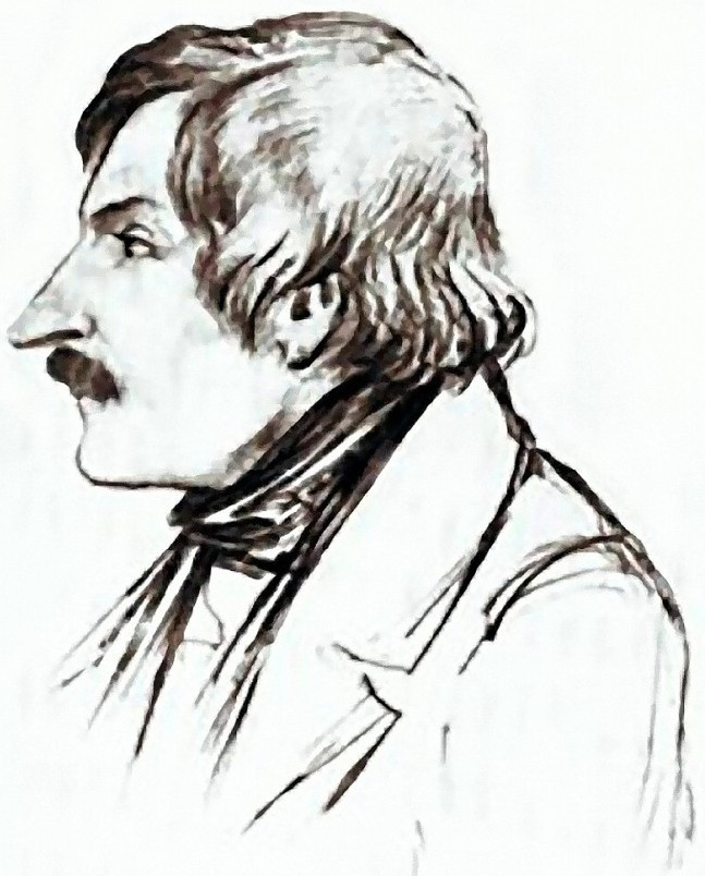 Эммануил Дмитриев-Мамонов, Карандашный портрет Н.В.Гоголя, 1840-е гг_2 Эммануил Дмитриев-Мамонов, Карандашный портрет Н.В.Гоголя, 1840-е гг_2