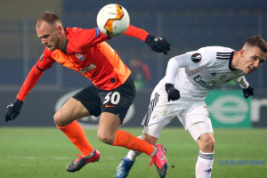 Shakhtar Donetsk beat Benfica in first leg of Europa League Round of 32