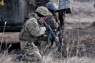 Okupanci wczoraj 21 razy złamali zawieszenie broni - w pobliżu miejscowości Opytne – z przeciwpancernych systemów rakietowych