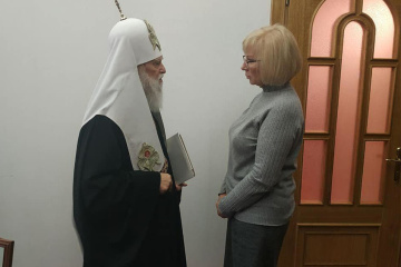 Филарет пожаловался Денисовой на ликвидацию УПЦ КП