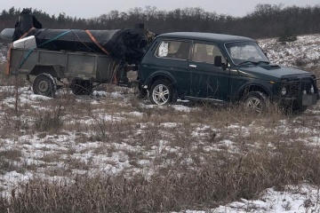 У Росію намагалися вивезти частину військового гелікоптера