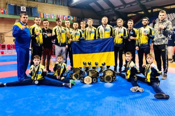 Українські кікбоксери виграли 13 золотих медалей на Кубку Європи
