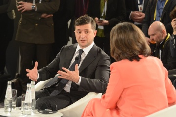 Президент: Кроки, які ми робимо, допоможуть припинити вогонь на Донбасі