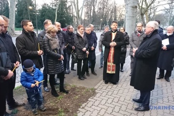У Страсбурзі вшанували Героїв Небесної Сотні