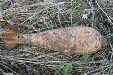 У Херсоні на перетині вулиць виявили мінометну міну часів Другої світової війни