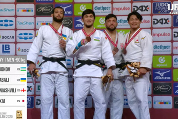 Український дзюдоїст Ньябалі виборов “срібло” турніру Grand Slam у Дюссельдорфі