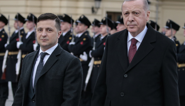ゼレンシキー大統領、トルコのエルドアン大統領と会談