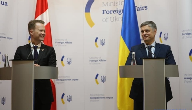 Danish foreign minister pledges support for Ukraine’s territorial integrity