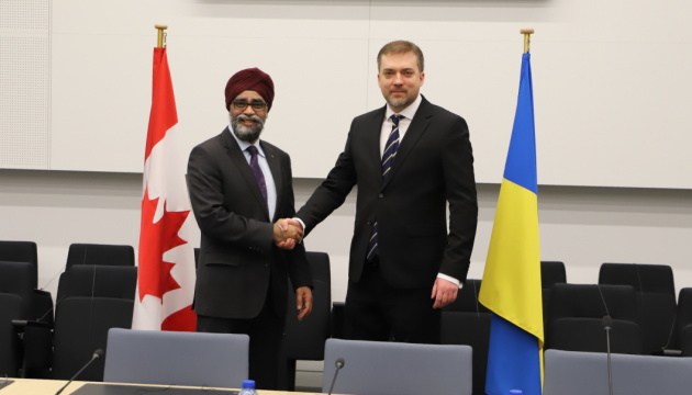 Defense ministers of Ukraine and Canada set priorities for bilateral military cooperation