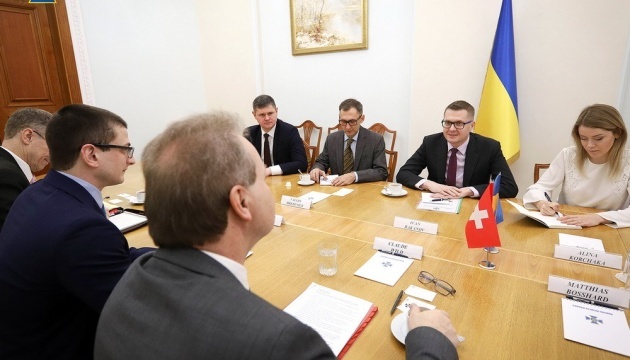 Chief of Ukraine’s Security Service, Ambassador of Switzerland discuss security cooperation