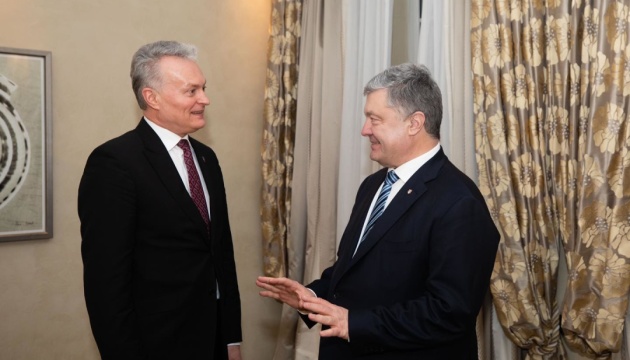 Порошенко и президент Литвы Науседа обеспокоены попытками Порошенко и президент Литвы Науседа обеспокоены попытками