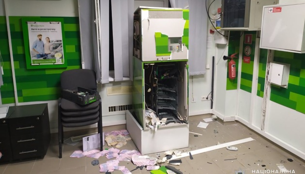 У Миколаєві підірвали банкомат і вкрали 250 тисяч 