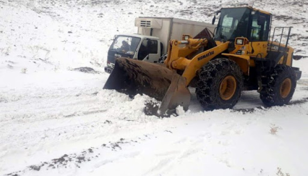 У Туреччині снігопад заблокував 30 населених пунктів