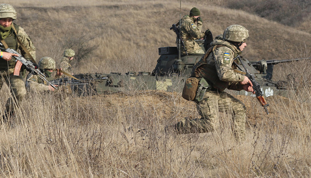 Russian-led forces again shell Bohdanivka-Petrivske disengagement area