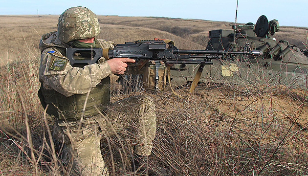 Invaders violate ceasefire in eastern Ukraine eight times