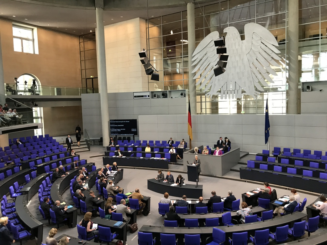 Пленарні слухання у Бундестагу щодо історичної відповідальності Німеччини перед Україною 19 травня 2017 р.