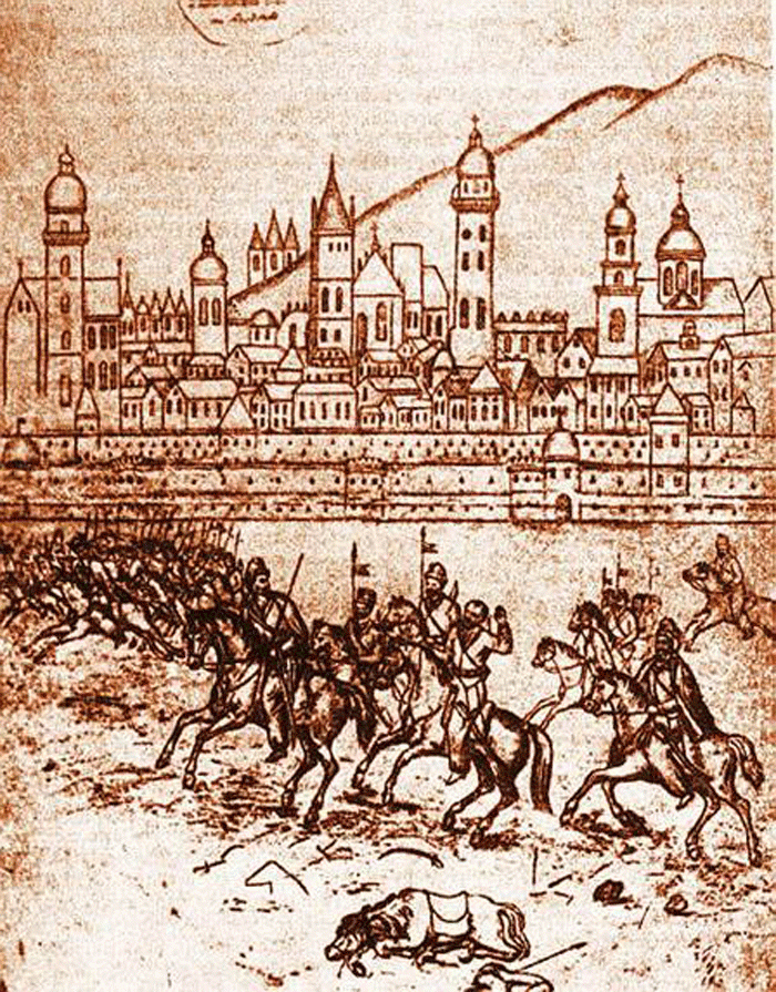 Казимир Недблович, облога Львову козаками і татарами, 1648 р.