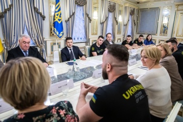 Президент та учасники збірної