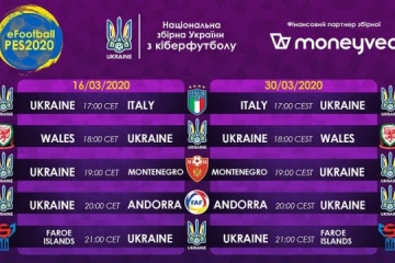 Сборная Украины по киберфутболу сыграет важные матчи отбора Евро-2020