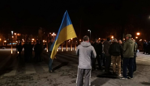 У Харкові вшанували пам'ять бійців, які загинули у лютому на Донбасі