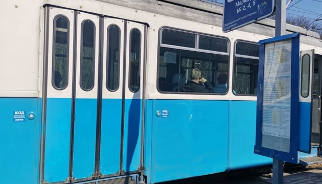 У Львові через російську атаку змінили маршрути три трамваї