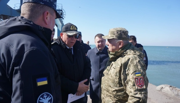 Ukrainian Navy to build military base in Berdyansk
