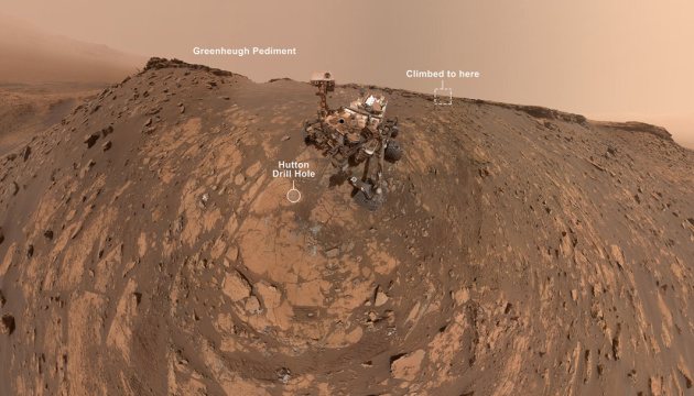 Curiosity зробив нове селфі на Марсі