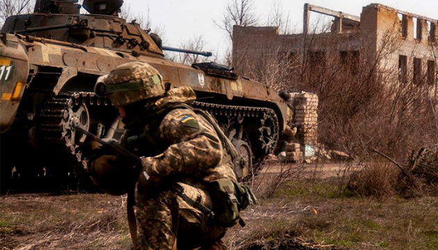 Ukrainian troops come under fire near Opytne, Krasnohorivka and Kamyanka