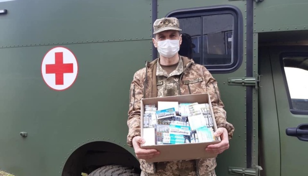 Діаспора зі США та Ірландії передала кошти на антисептики для військових і лікарень в Україні