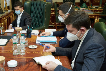 Celebrada una reunión bajo la presidencia de Zelensky sobre la coronacrisis