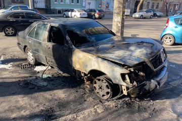 В Одессе сожгли авто активиста
