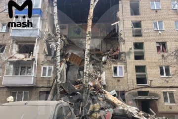 У Підмосков'ї через вибух газу обвалився під’їзд будинку: є загиблі