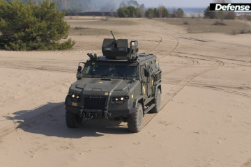 Українська армія прийняла на озброєння бронеавтомобіль «Козак-2М1»