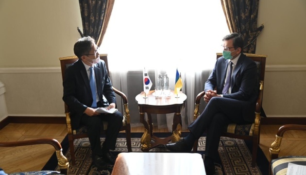 Ukrainian foreign minister, Korean ambassador discuss increasing investments in Ukrainian economy