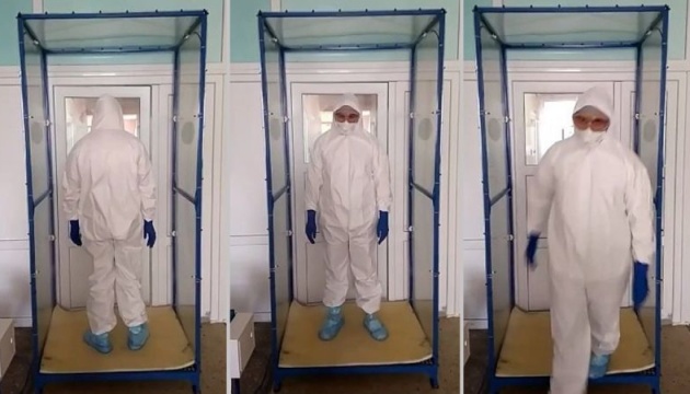 Українське обладнання для дезінфекції медиків пройшло випробування