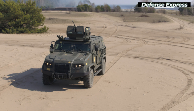 Ukrainian army gets armored vehicle Kozak-2M1