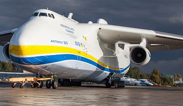 Mriya delivers medical cargo to Ukraine